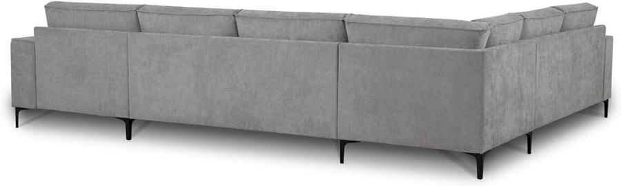 Places of Style Zithoek XXL bank Oland structuur platweefsel luxe microvezel bouclé - Foto 11