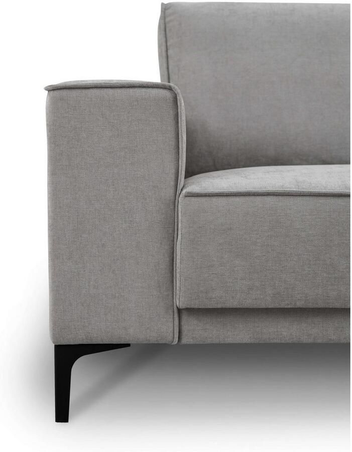 Places of Style Zithoek XXL bank Oland structuur platweefsel luxe microvezel bouclé - Foto 2