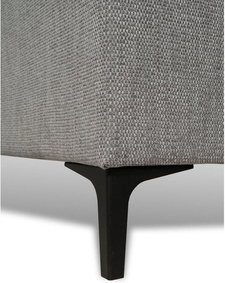 Places of Style Zithoek XXL bank Oland structuur platweefsel luxe microvezel bouclé - Foto 2