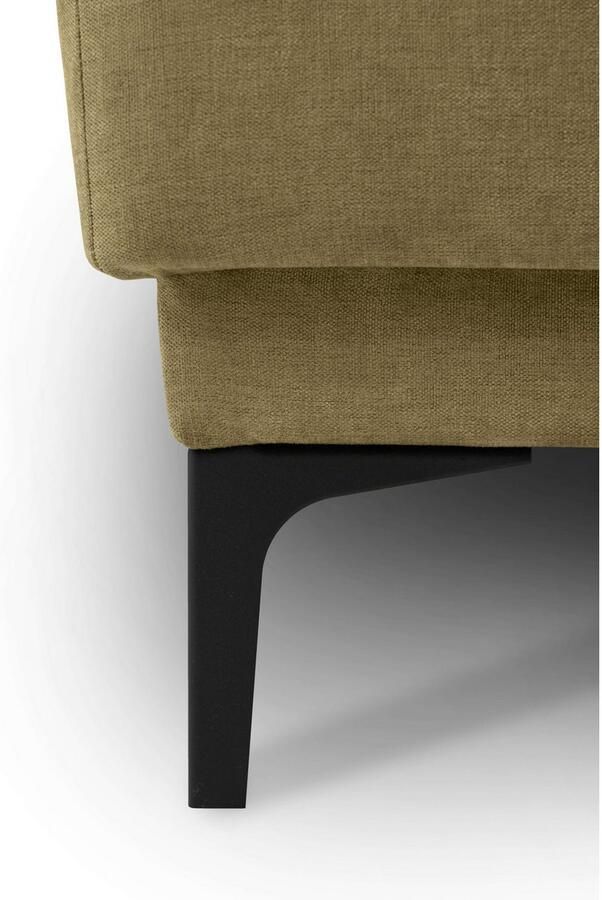 Places of Style Zithoek XXL bank Oland structuur platweefsel luxe microvezel bouclé - Foto 4