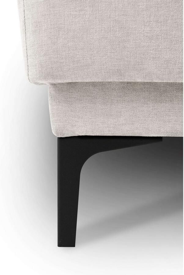 Places of Style Zithoek XXL bank Oland structuur platweefsel luxe microvezel bouclé - Foto 4