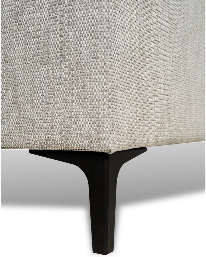 Places of Style Zithoek XXL bank Oland structuur platweefsel luxe microvezel bouclé - Foto 2