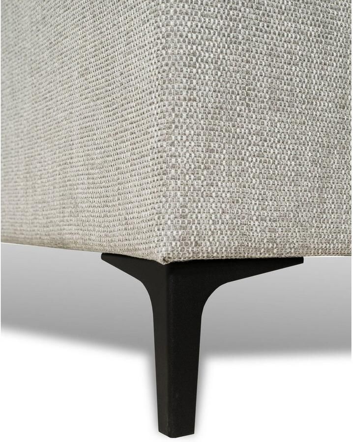 Places of Style Zithoek XXL bank Oland structuur platweefsel luxe microvezel bouclé - Foto 2