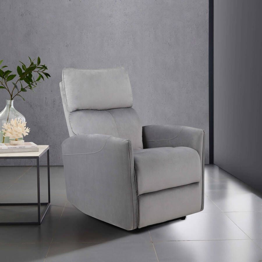 Places of Style Relaxfauteuil Pineto TV-fauteuil met relaxfunctie vrij verstelbaar en USB-aansluiting - Foto 12