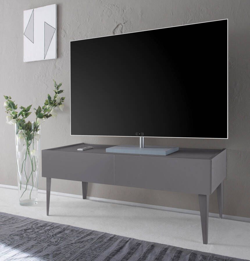 Places of Style Tv-meubel Zela met 2 laden met poten breedte 123 cm - Foto 1