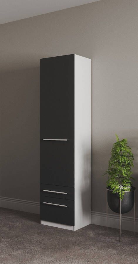 Priess Kledingkast Kast garderobe waskast Barcelona in 5 breedtes veel opbergruimte ruime lades met spiegel made in germany - Foto 13