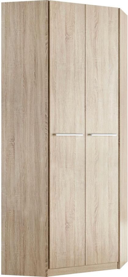 Priess Hoekkledingkast Barcelona kledingkast hoekoplossing ruimtewonder - Foto 5