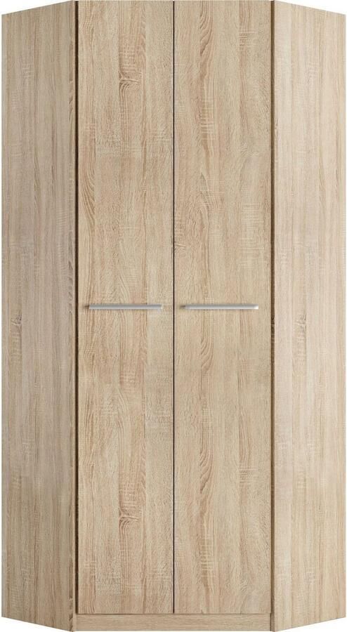 Priess Hoekkledingkast Barcelona kledingkast hoekoplossing ruimtewonder - Foto 3