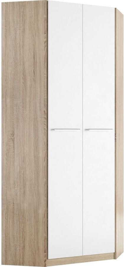 Priess Hoekkledingkast Barcelona kledingkast hoekoplossing ruimtewonder - Foto 5