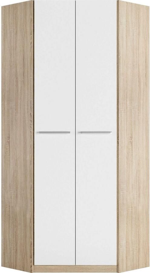 Priess Hoekkledingkast Barcelona kledingkast hoekoplossing ruimtewonder - Foto 3