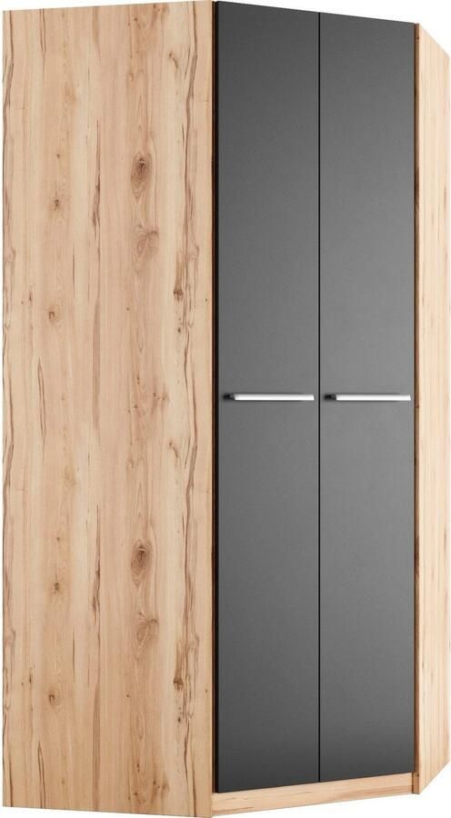 Priess Hoekkledingkast Barcelona kledingkast hoekoplossing ruimtewonder - Foto 4