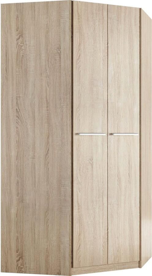 Priess Hoekkledingkast Barcelona kledingkast hoekoplossing ruimtewonder - Foto 7