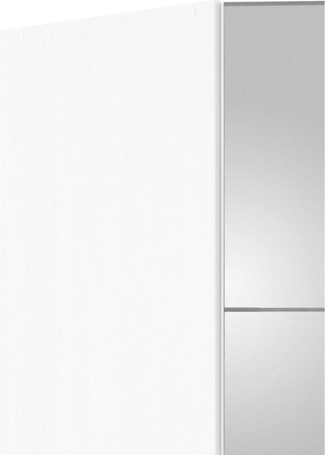 Priess Hoekkledingkast Malaga slaapkamerkast hoekoplossing uitbreidbaar in drie kleuren - Foto 2