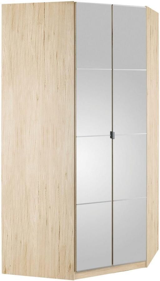 Priess Hoekkledingkast Malaga slaapkamerkast hoekoplossing uitbreidbaar in drie kleuren - Foto 9