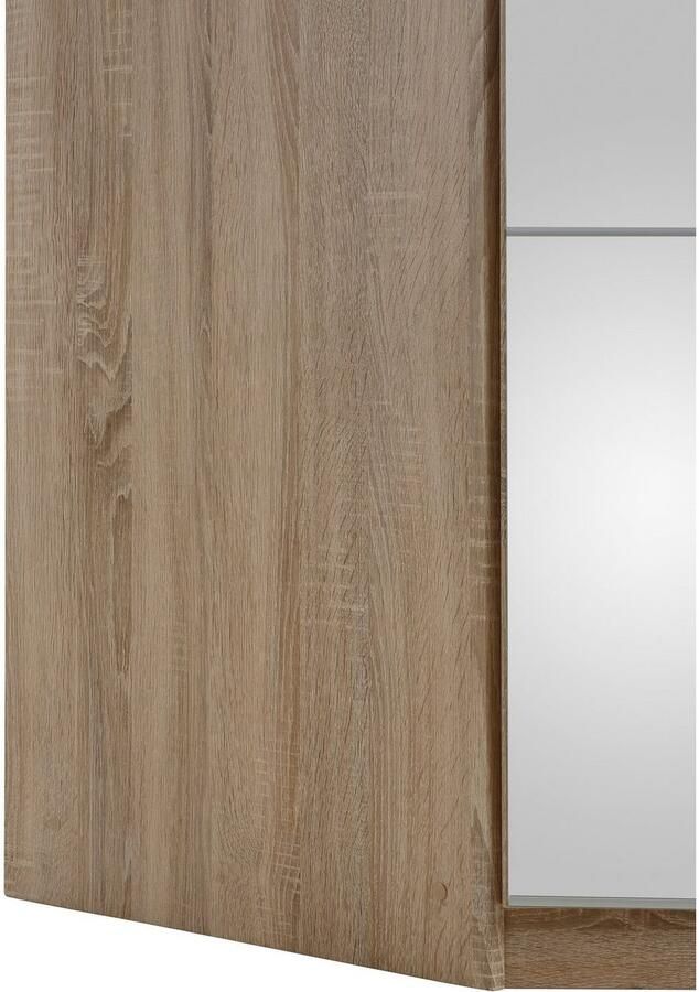 Priess Hoekkledingkast Malaga slaapkamerkast hoekoplossing uitbreidbaar in drie kleuren - Foto 3