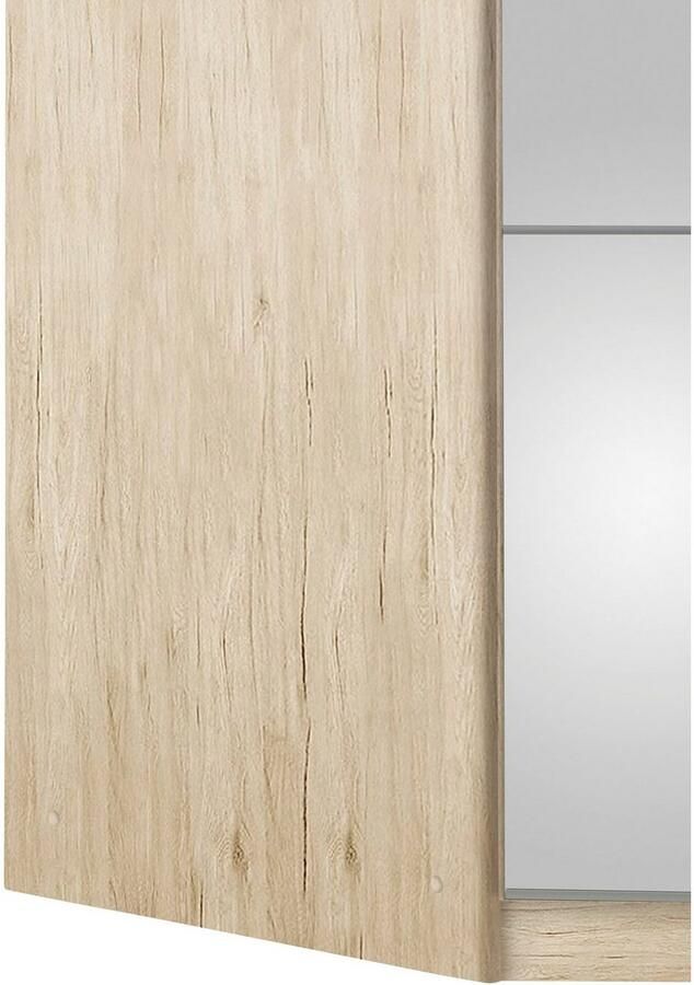 Priess Hoekkledingkast Malaga slaapkamerkast hoekoplossing uitbreidbaar in drie kleuren - Foto 4