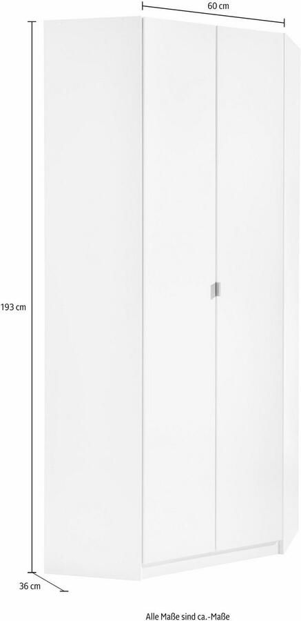 Priess Hoekkledingkast Steyr - Foto 8