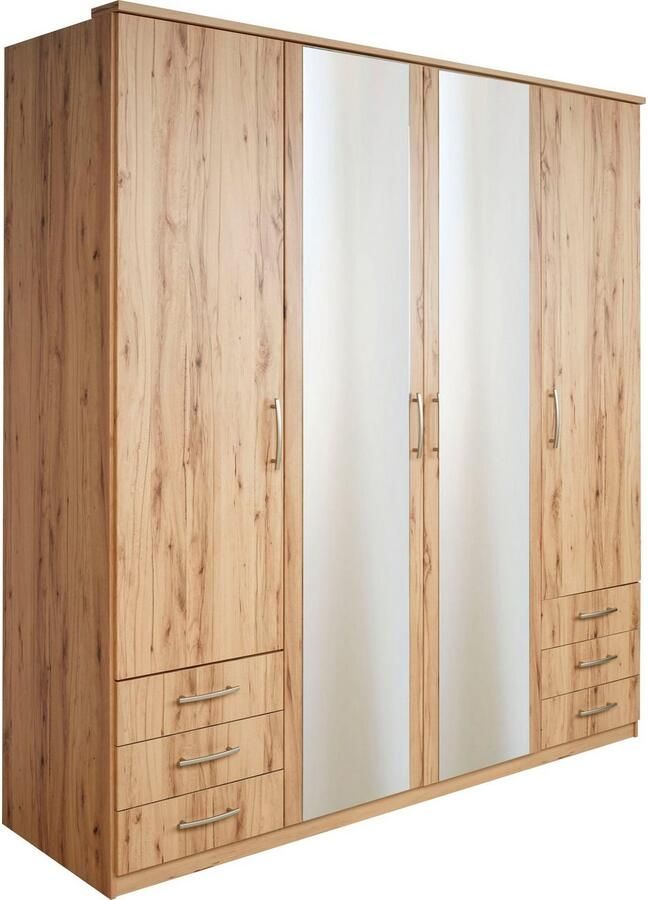 Priess Kledingkast Husum met decoratieve krans optioneel met lades - Foto 4