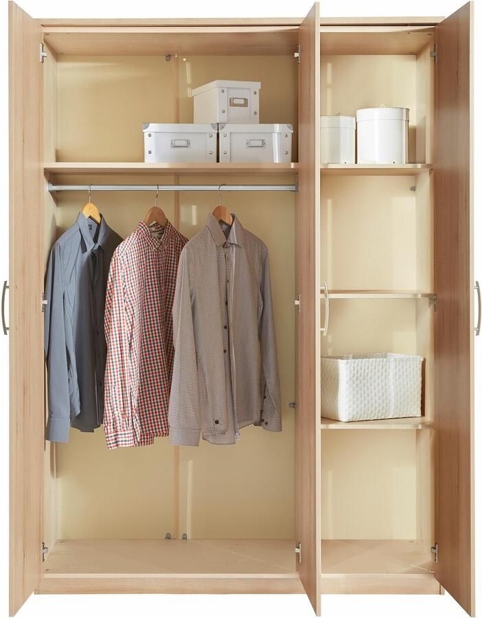 Priess Kledingkast Husum met decoratieve krans optioneel met lades - Foto 2