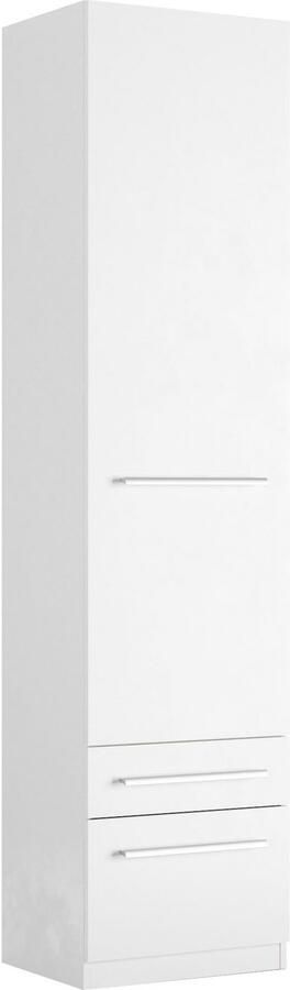 Priess Kledingkast Kast garderobe waskast Barcelona in 5 breedtes veel opbergruimte ruime lades met spiegel made in germany - Foto 5