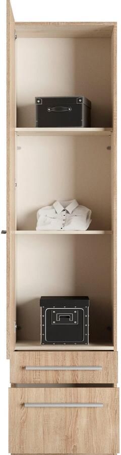 Priess Kledingkast Kast garderobe waskast Barcelona in 5 breedtes veel opbergruimte ruime lades met spiegel made in germany - Foto 6