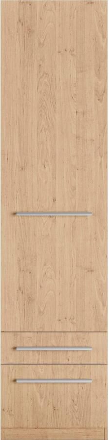 Priess Kledingkast Kast garderobe waskast Barcelona in 5 breedtes veel opbergruimte ruime lades met spiegel made in germany - Foto 7