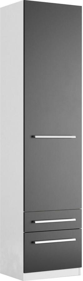 Priess Kledingkast Kast garderobe waskast Barcelona in 5 breedtes veel opbergruimte ruime lades met spiegel made in germany - Foto 8