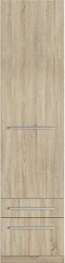 Priess Kledingkast Kast garderobe waskast Barcelona in 5 breedtes veel opbergruimte ruime lades met spiegel made in germany - Foto 8