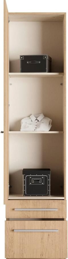 Priess Kledingkast Kast garderobe waskast Barcelona in 5 breedtes veel opbergruimte ruime lades met spiegel made in germany - Foto 6