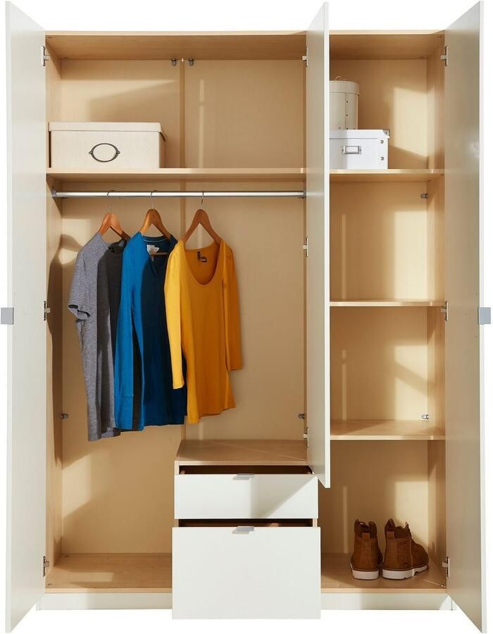 Priess Kledingkast met afgeronde elementen op de buitendeuren - Foto 3