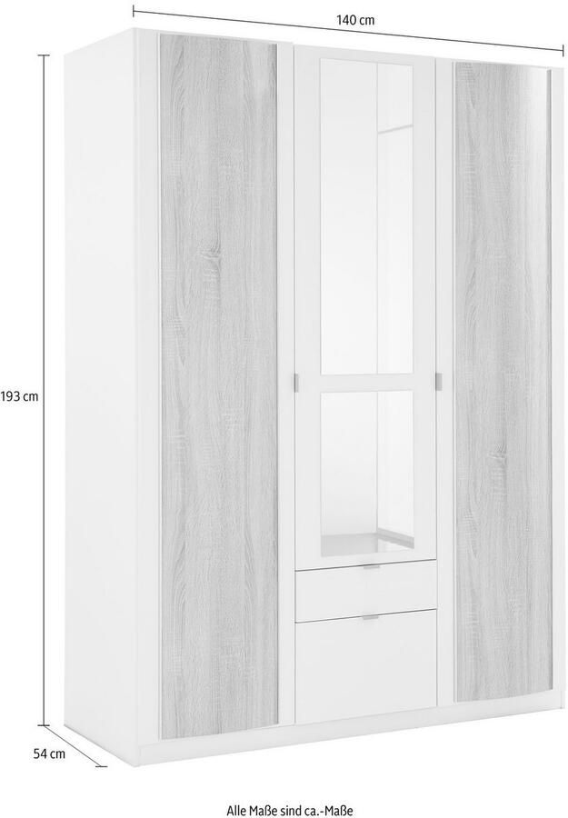 Priess Kledingkast met afgeronde elementen op de buitendeuren - Foto 4