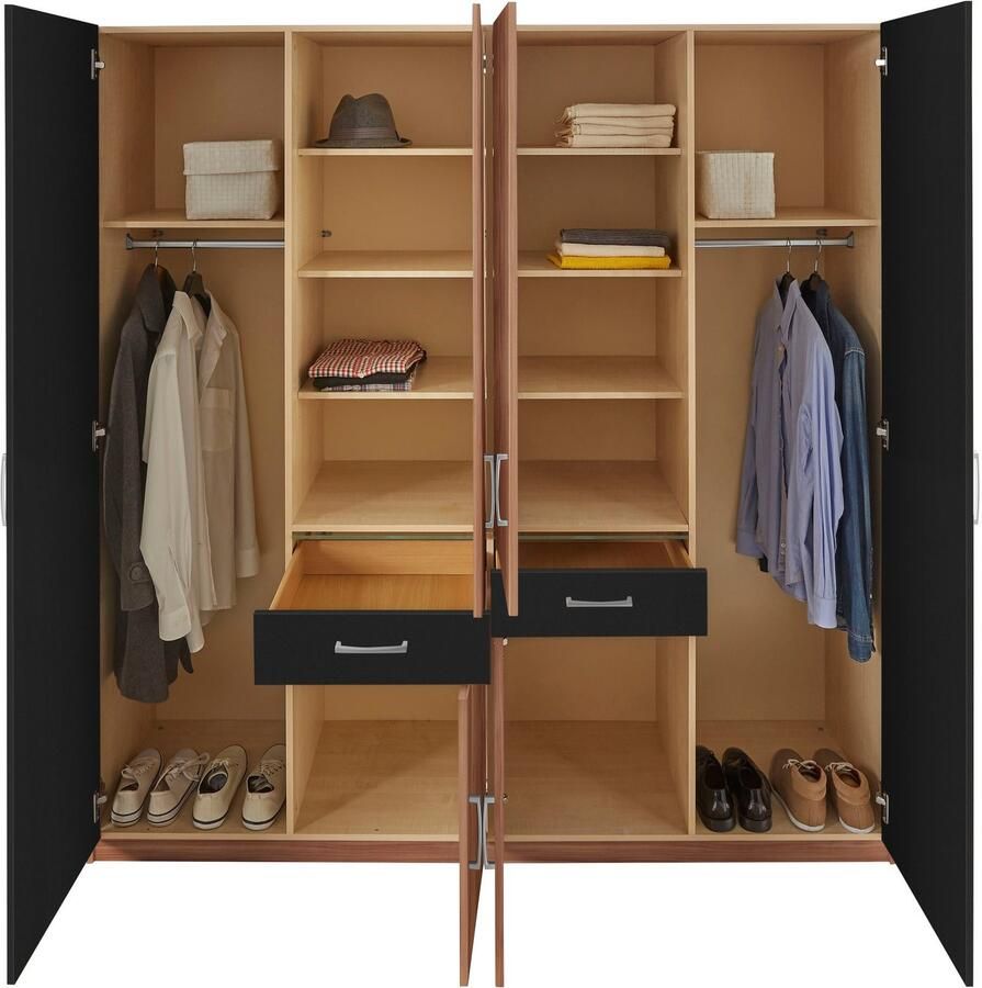 Priess Kledingkast naar keuze met kroonverlichting