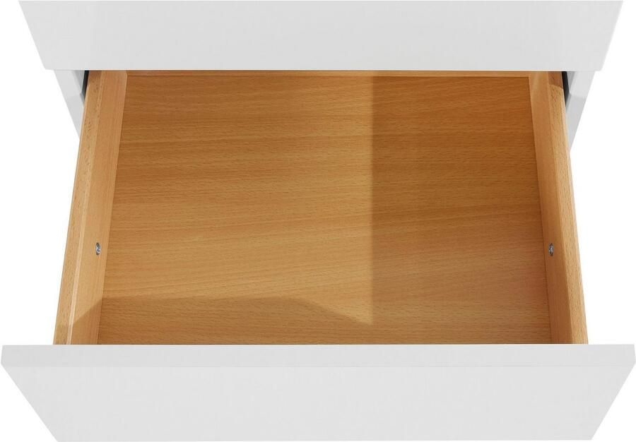 Priess Nachtkastje met ledverlichting en push-to-open - Foto 4