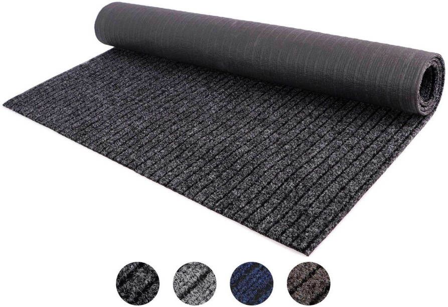 Primaflor-Ideen in Textil Loper Schoonloopmat ATLAS Made in Belgium Vuilvangmat gemêleerd gestreept slijtvast antislip - Foto 5