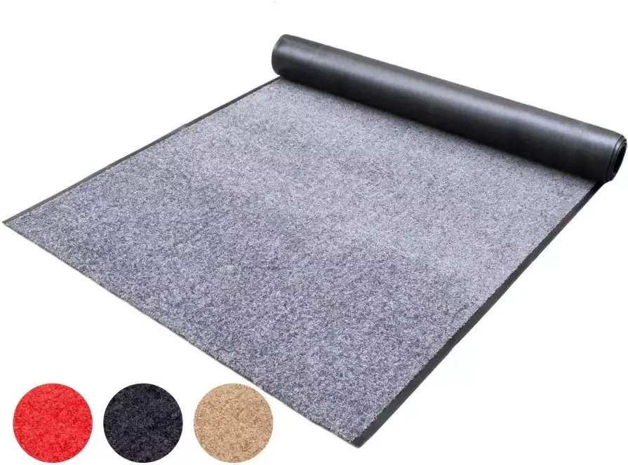 Primaflor-Ideen in Textil Loper Schoonloopmat CLEAN Made in Belgium Vuilvangmat uni kleuren slijtvast antislip wasbaar - Foto 5