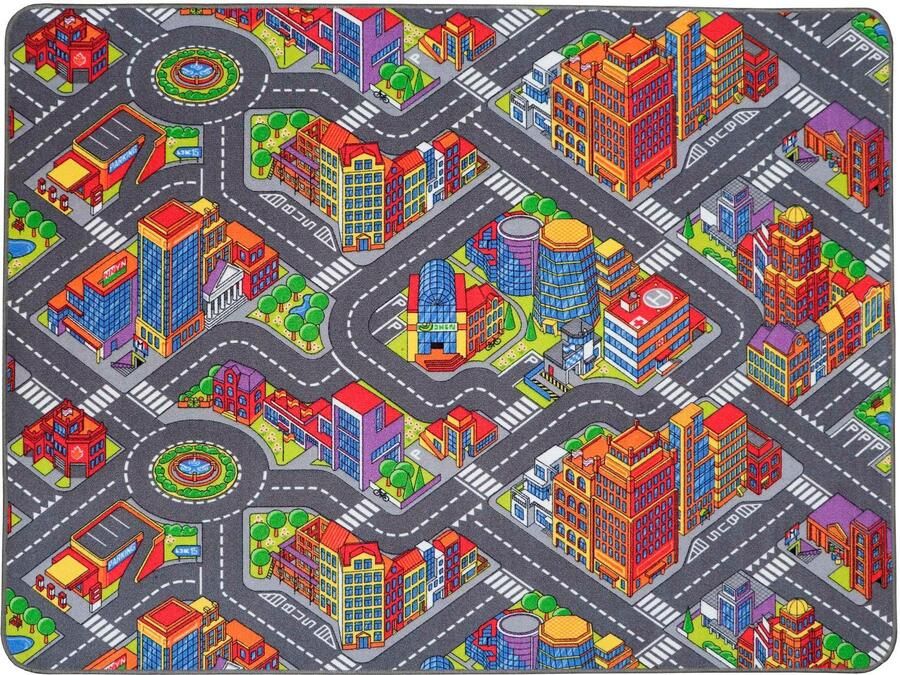 Primaflor-Ideen in Textil Kindervloerkleed Big City Straten-speelkleed straatbreedte ca. 9 cm kinderkamer - Foto 2