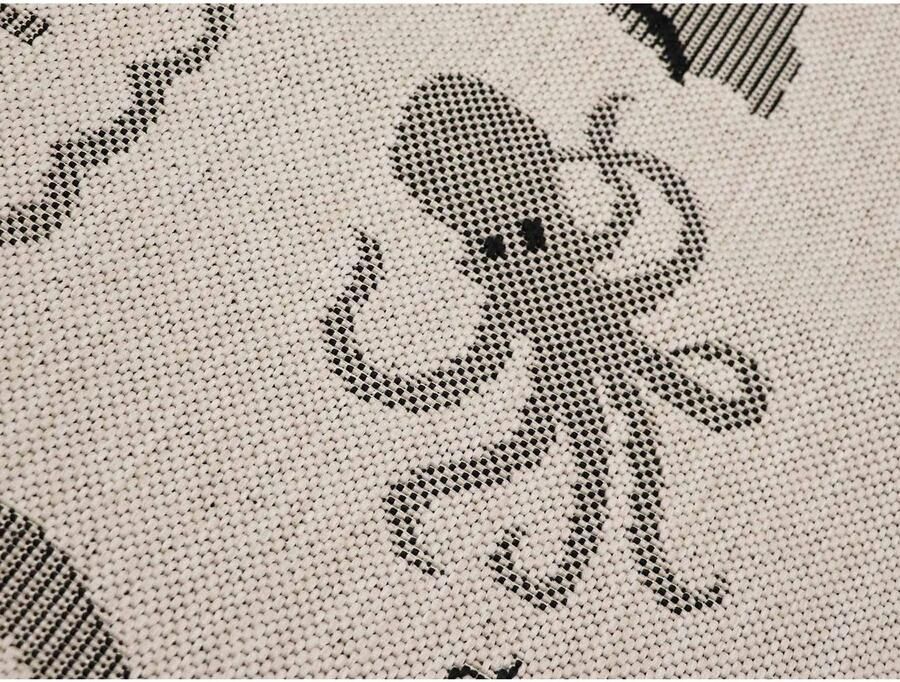 Primaflor-Ideen in Textil Kindervloerkleed LINIA wereldkaart Platweefsel motief wereldkaart geschikt voor binnen en buiten kinderkamer - Foto 3