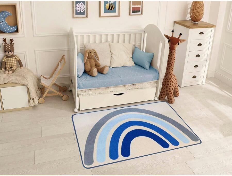 Primaflor-Ideen in Textil Kindervloerkleed Rainbow Korte pool motief regenboog kinderkamer - Foto 6