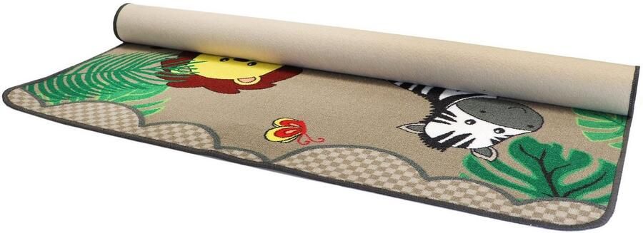 Primaflor-Ideen in Textil Kindervloerkleed Safari Motief dieren van de savanne kinderkamer - Foto 8