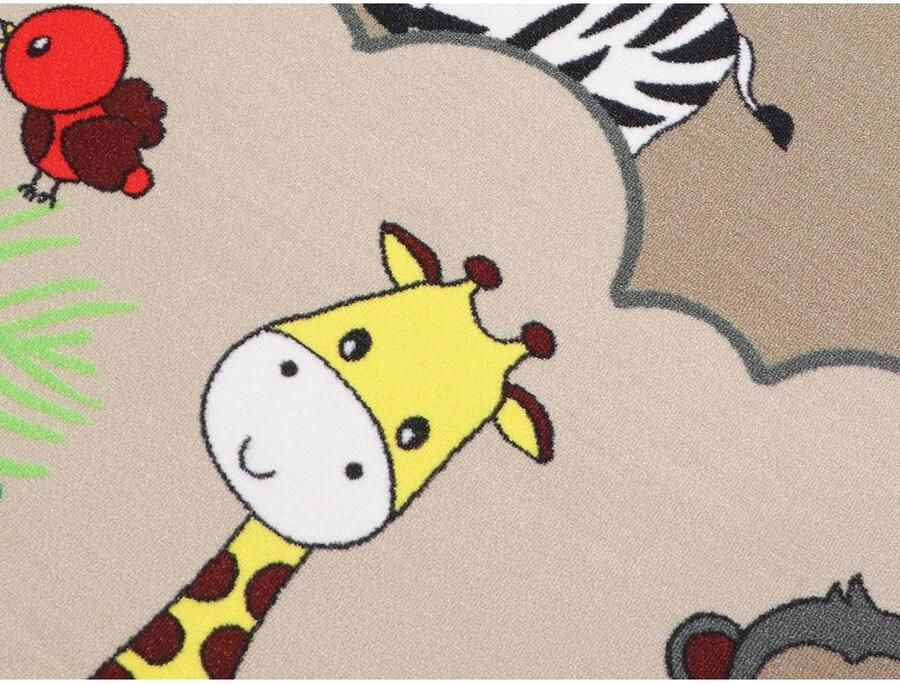 Primaflor-Ideen in Textil Kindervloerkleed Safari Motief dieren van de savanne kinderkamer - Foto 2