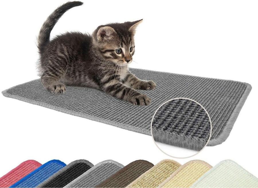 Primaflor-Ideen in Textil Krabplank Kattenkrabmat SISALLUX gemaakt in Nederland Krabtapijt sisal in verschillende afmetingen veelzijdig te gebruiken - Foto 2