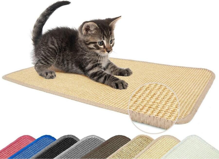 Primaflor-Ideen in Textil Krabplank Kattenkrabmat SISALLUX gemaakt in Nederland Krabtapijt sisal in verschillende afmetingen veelzijdig te gebruiken