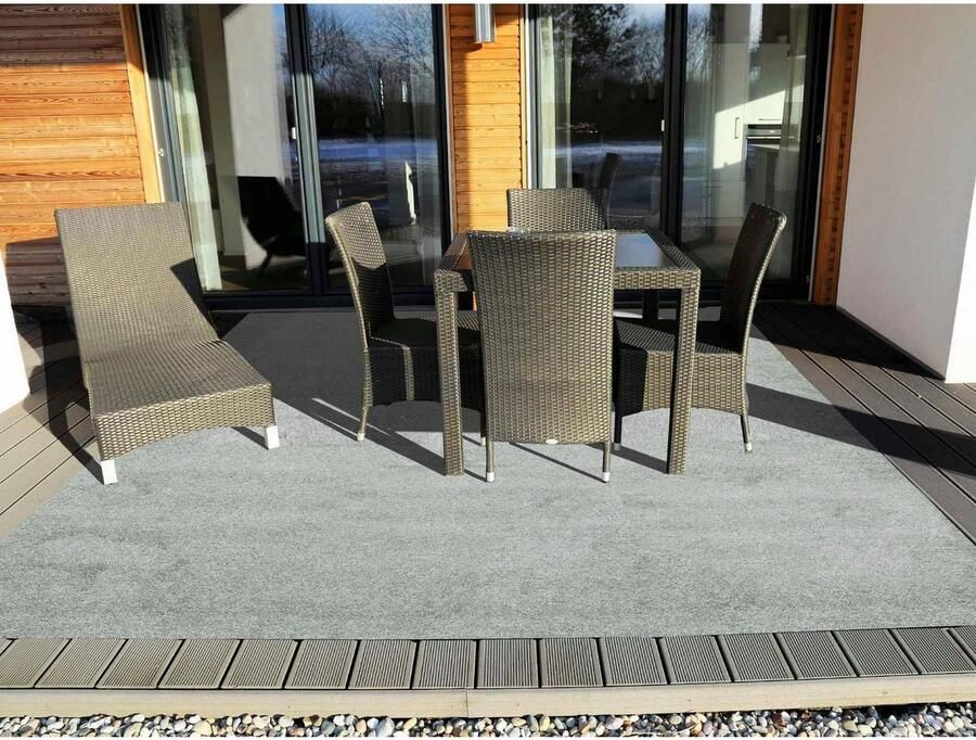 Primaflor-Ideen in Textil Kunstgras COMFORT Colours breedte 133 cm gemaakt in Nederland Gazontapijt met noppen weerbestendig & waterbestendig - Foto 2