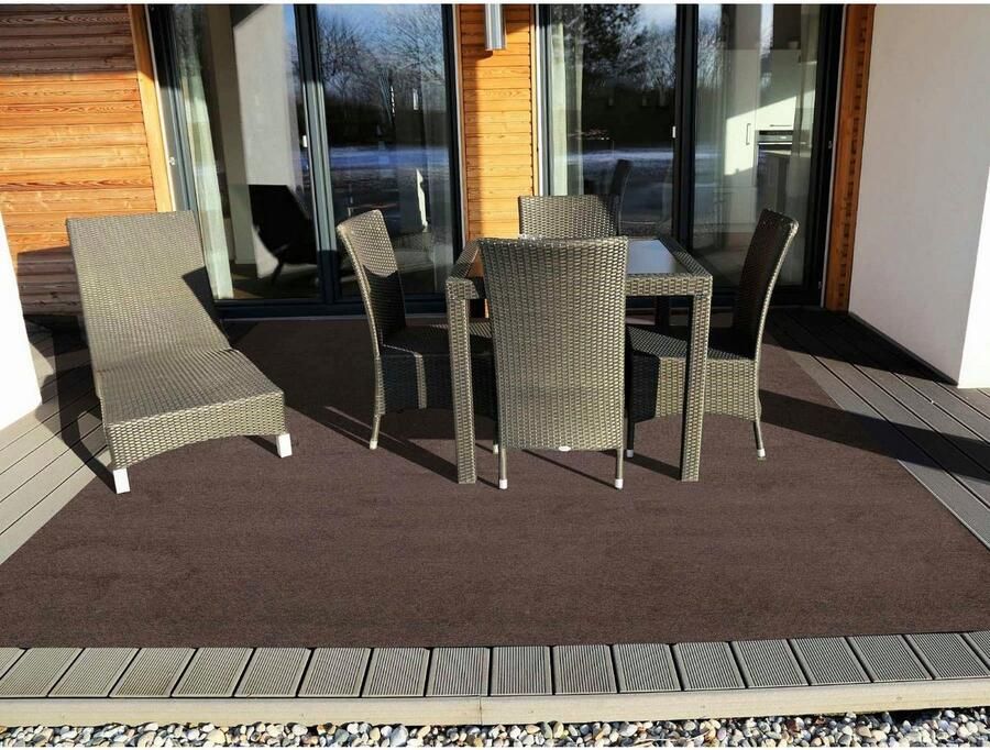 Primaflor-Ideen in Textil Kunstgras COMFORT Colours breedte 133 cm gemaakt in Nederland Gazontapijt met noppen weerbestendig & waterbestendig - Foto 2