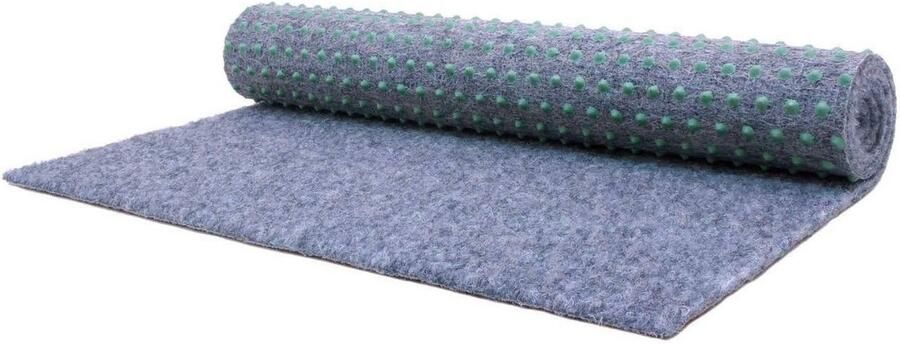 Primaflor-Ideen in Textil Kunstgras GREEN Made in Netherlands Gazontapijt grijsblauw met noppen slijtvast