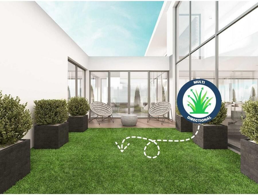 Primaflor-Ideen in Textil Kunstgras Premium ZENIT natuurlijke optiek met drainagefunctie ideaal voor balkon & terras - Foto 3