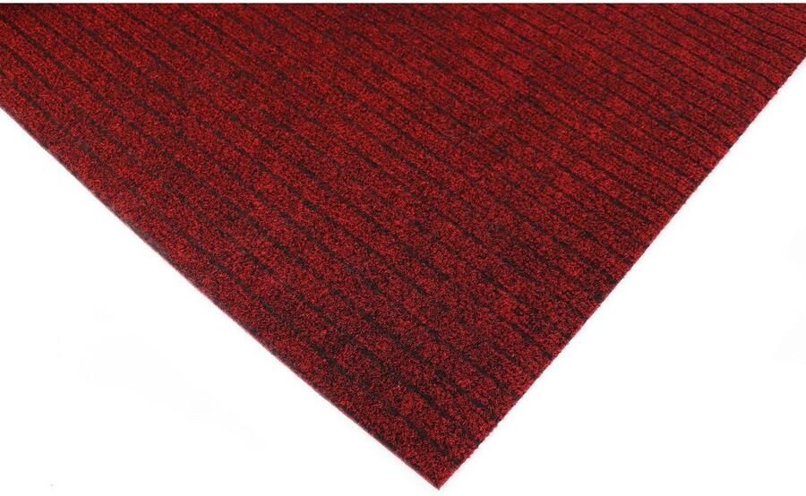 Primaflor-Ideen in Textil Loper Schoonloopmat VALENCIA Made in Belgium Vuilvangmat gestreept slijtvast antislip wasbaar - Foto 4