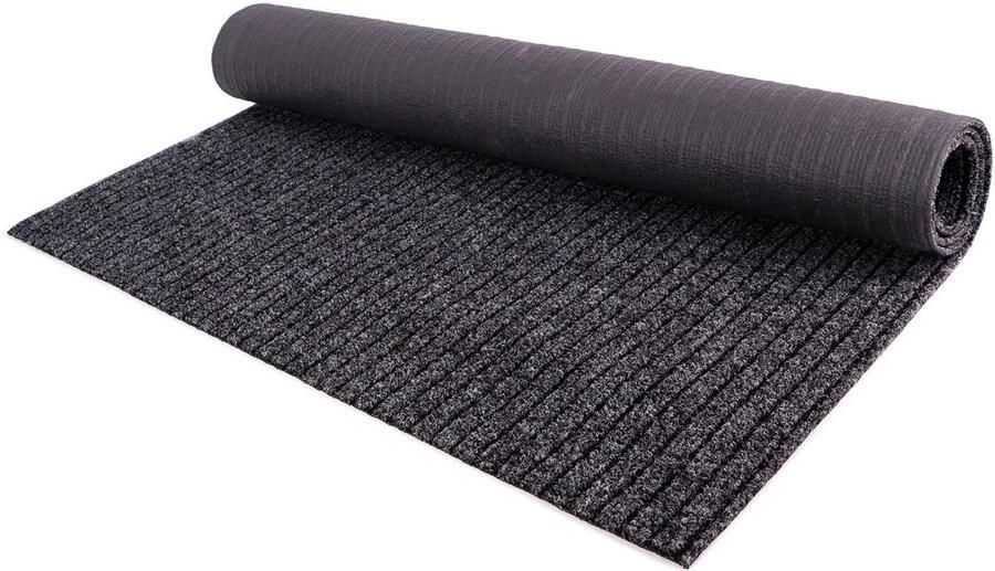 Primaflor-Ideen in Textil Loper Schoonloopmat ATLAS Made in Belgium Vuilvangmat gemêleerd gestreept slijtvast antislip