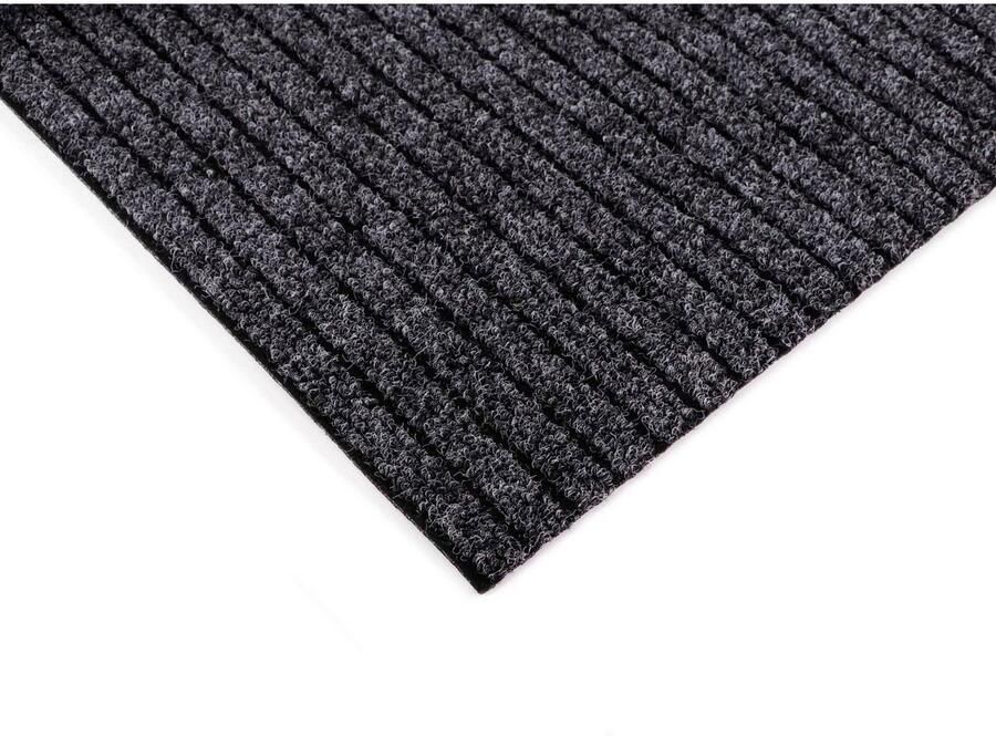 Primaflor-Ideen in Textil Loper Schoonloopmat ATLAS Made in Belgium Vuilvangmat gemêleerd gestreept slijtvast antislip - Foto 4