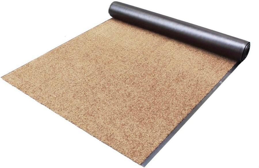 Primaflor-Ideen in Textil Loper Schoonloopmat CLEAN Made in Belgium Vuilvangmat uni kleuren slijtvast antislip wasbaar